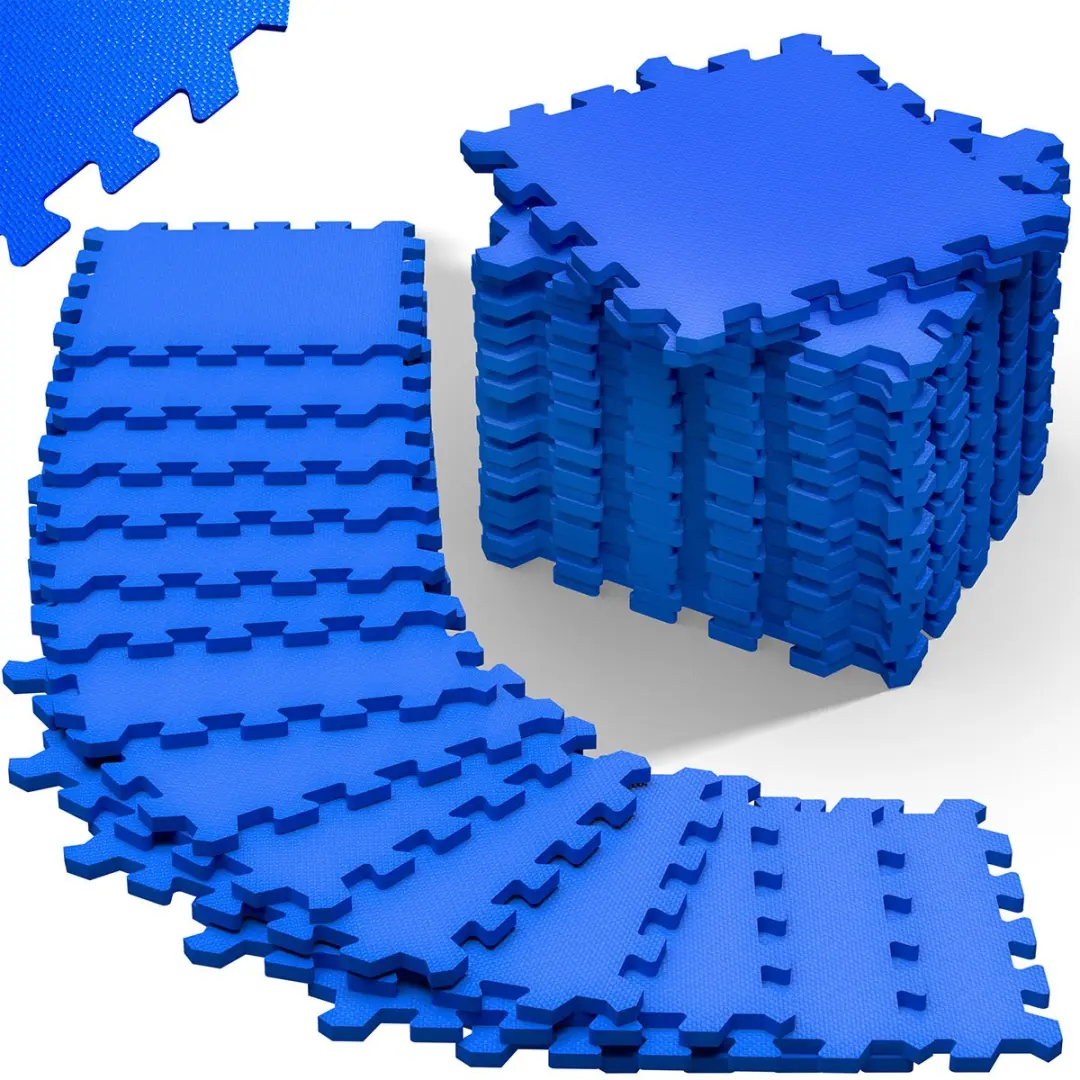 Monzana Vloerbeschermer 8x45x45cm Blauw