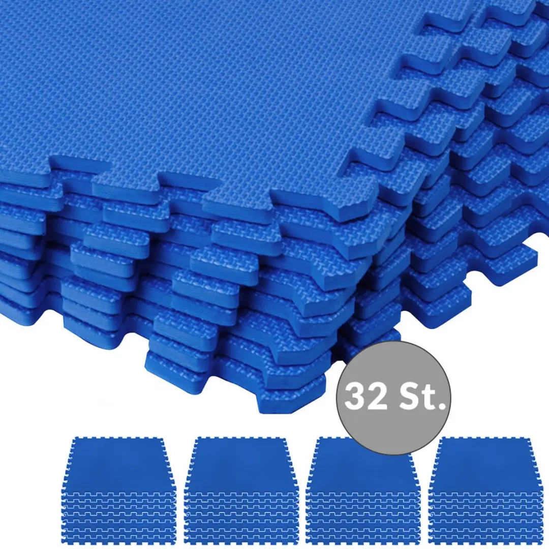 Monzana Vloerbeschermer 32x45x45cm Blauw - Antislip