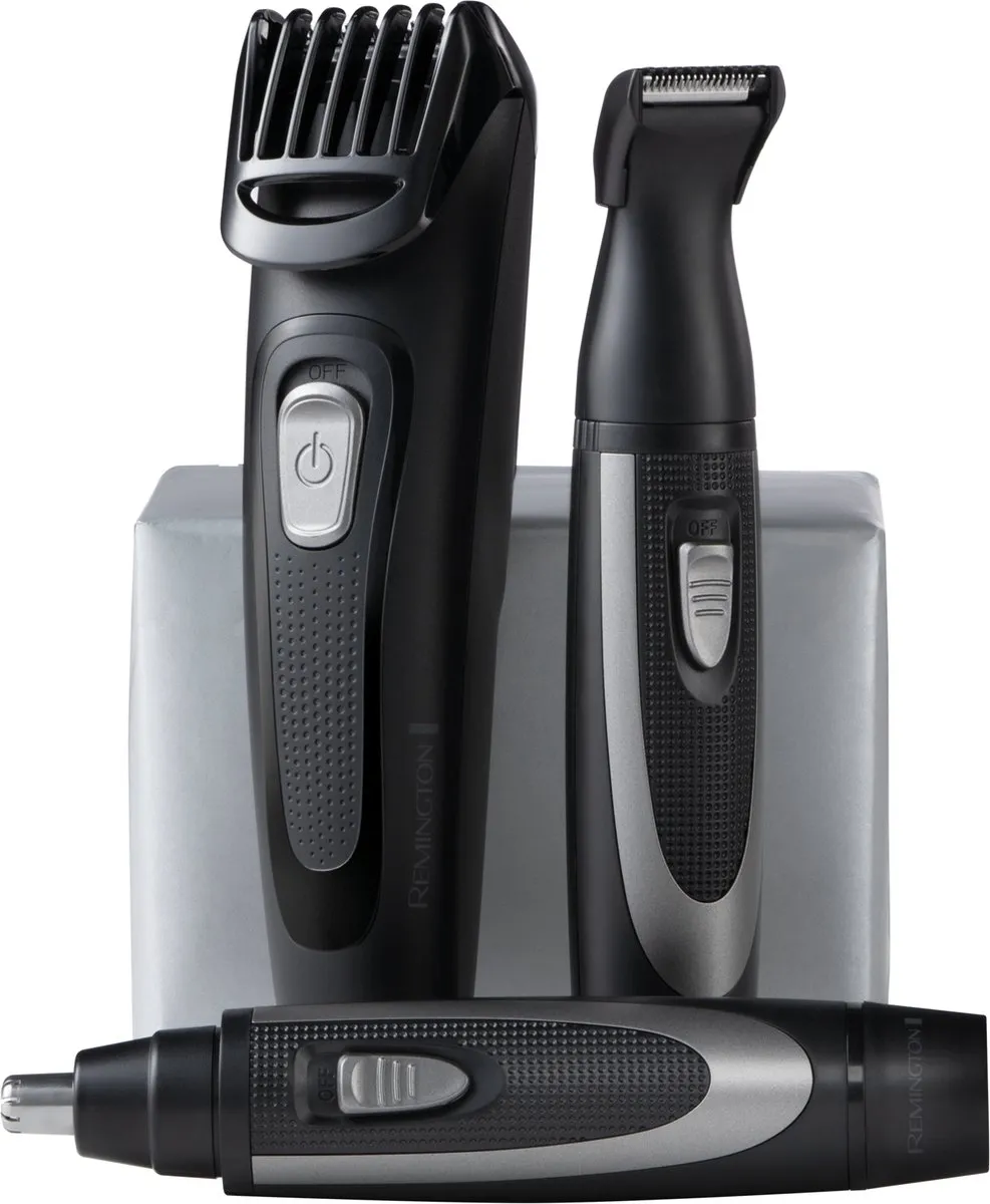 Remington The Works MB905 Baardtrimmer Kit - 6-delig - Zwart