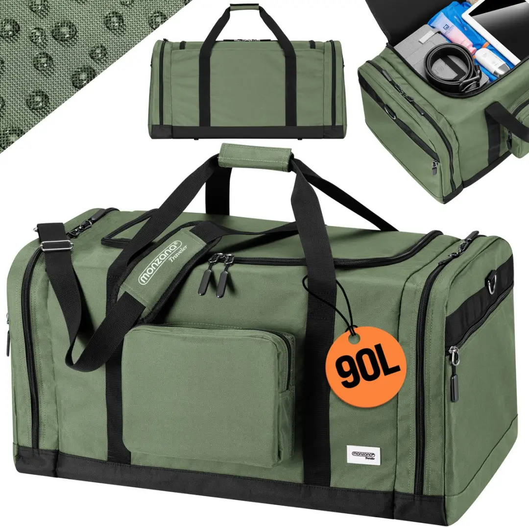 Monzana Sporttas 90L - 70x35x35cm Groen