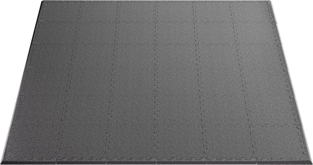 Monzana Vloerbeschermer 36x - 31x31cm Antislip Uitbreidbaar - Zwart