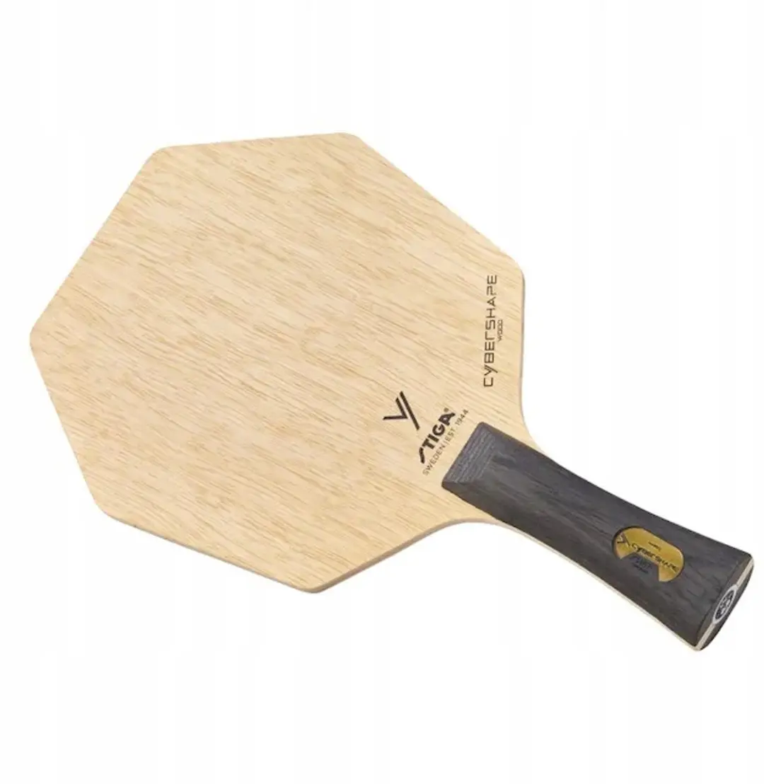 Stiga Cybershape Wood Tafeltennisbatje - Offensief 5 lagen