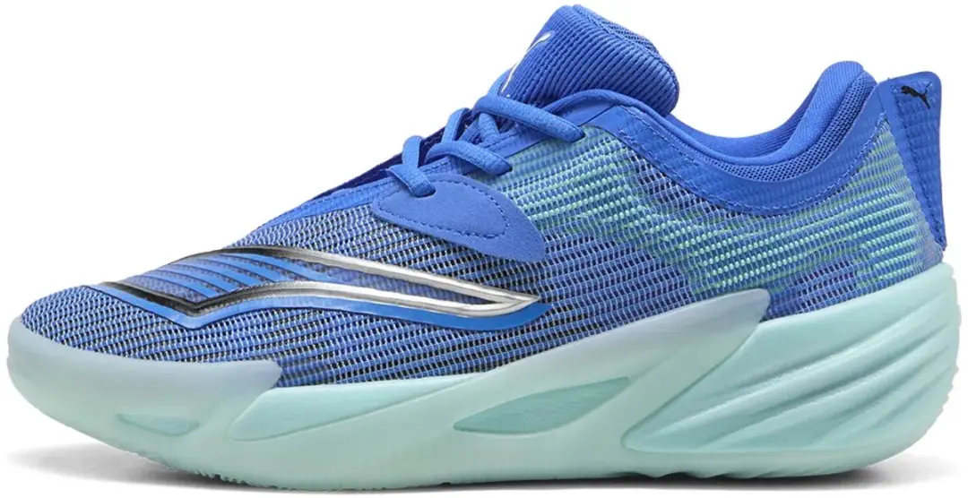 PUMA All-Pro Nitro 2 Frost Basketbalschoenen - Blauw - EU 40