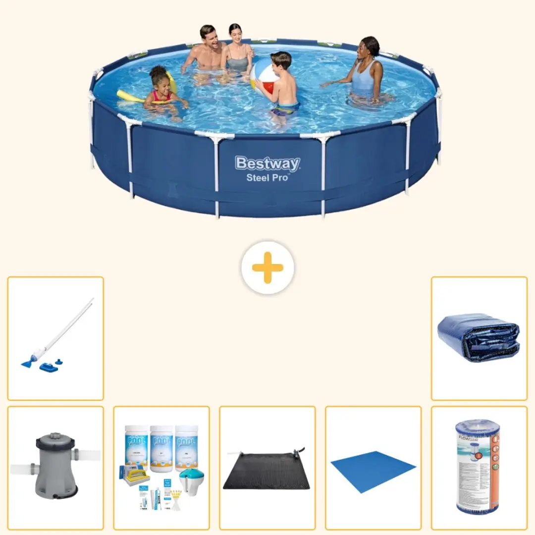 Bestway Steel Pro Zwembad 396x84cm
