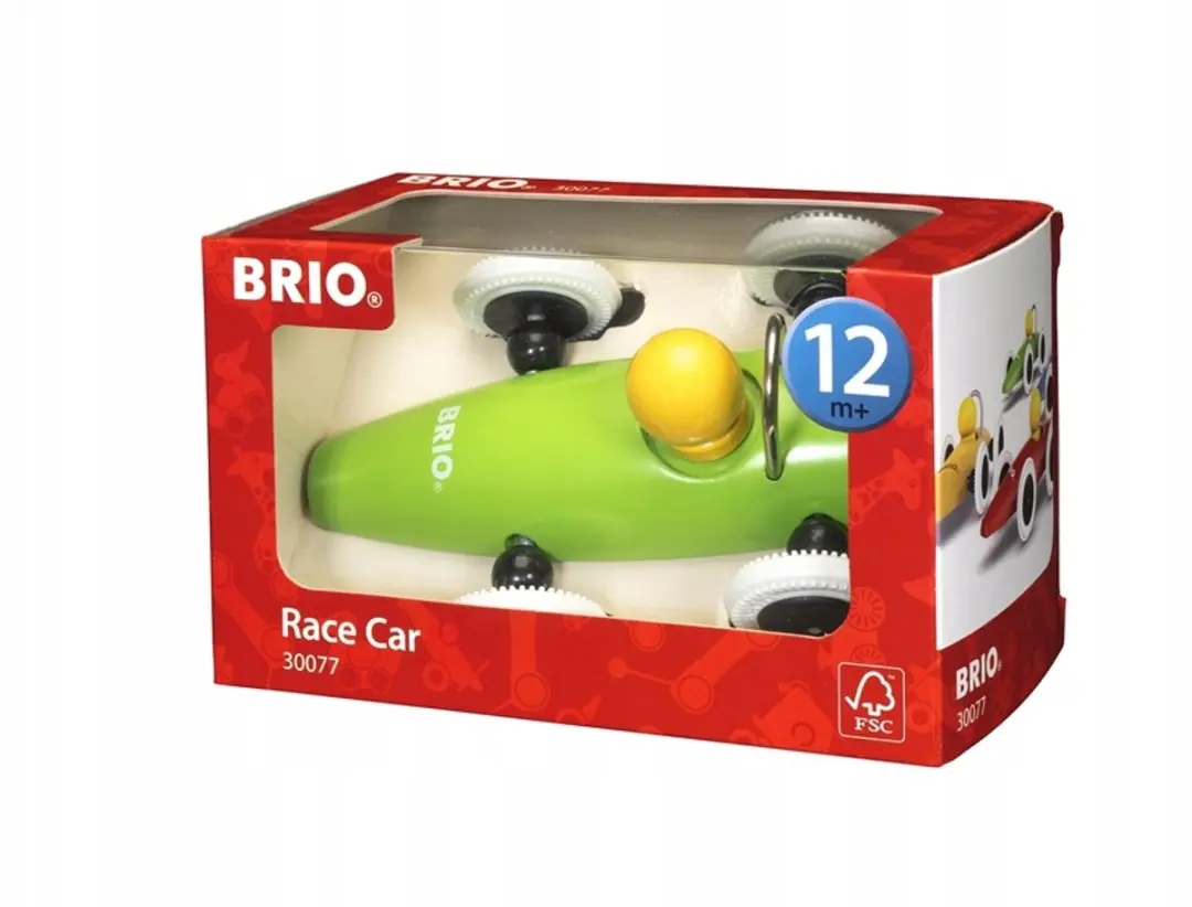 BRIO Houten Raceauto Groen