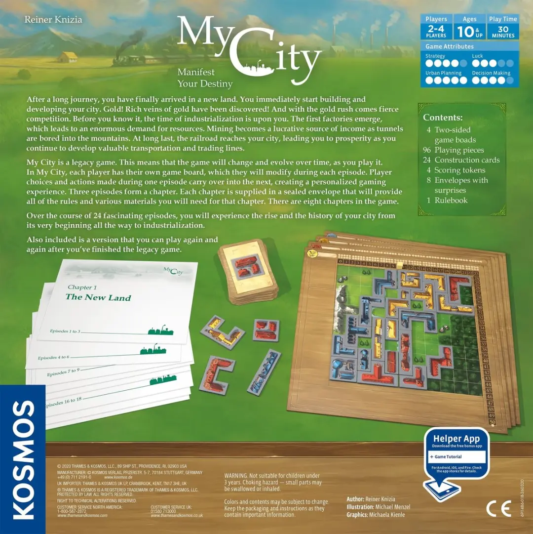 999 Games My City Bordspel - 2-4 Spelers
