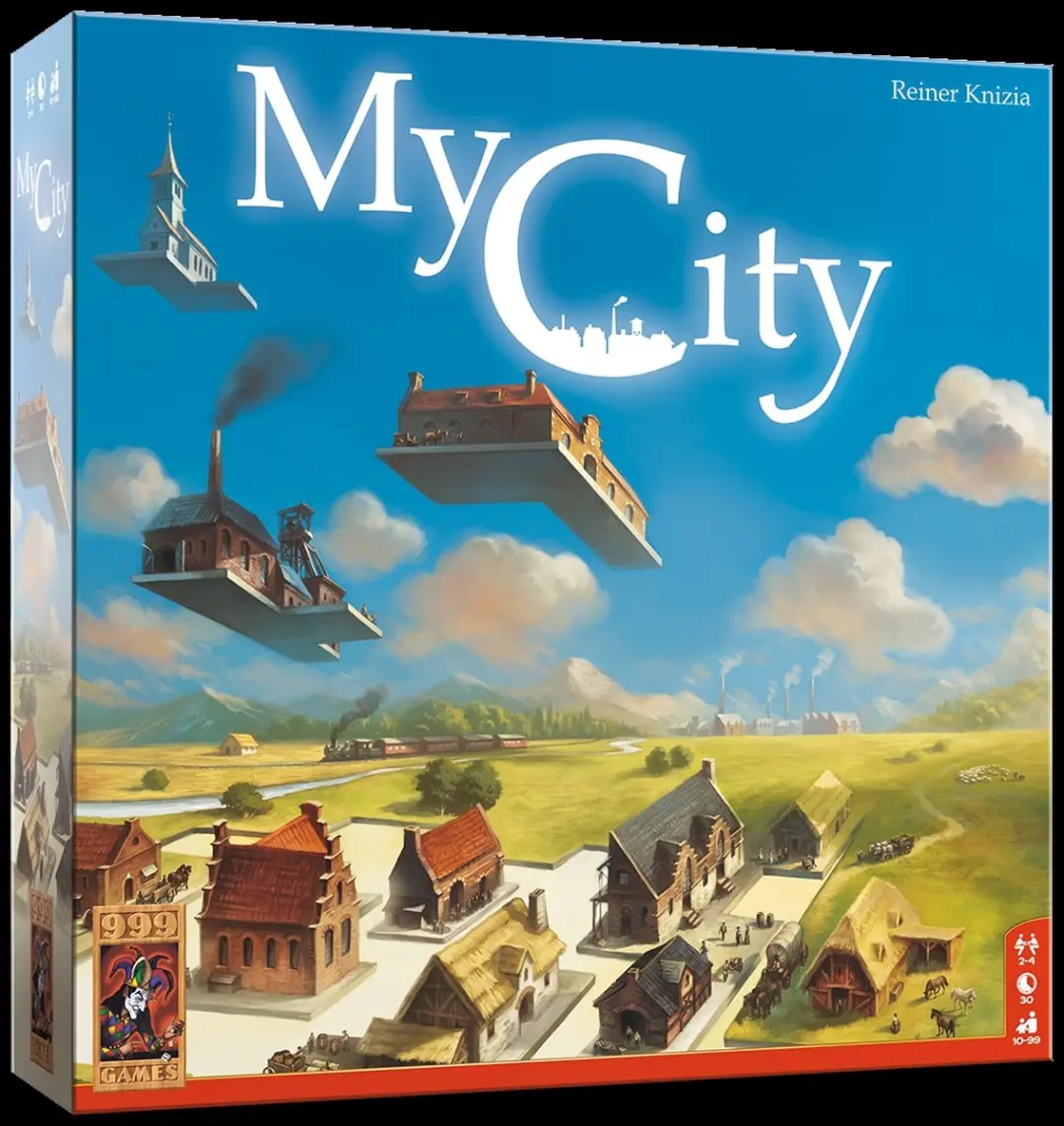 999 Games My City Bordspel - 2-4 Spelers - afbeelding 6 van 6