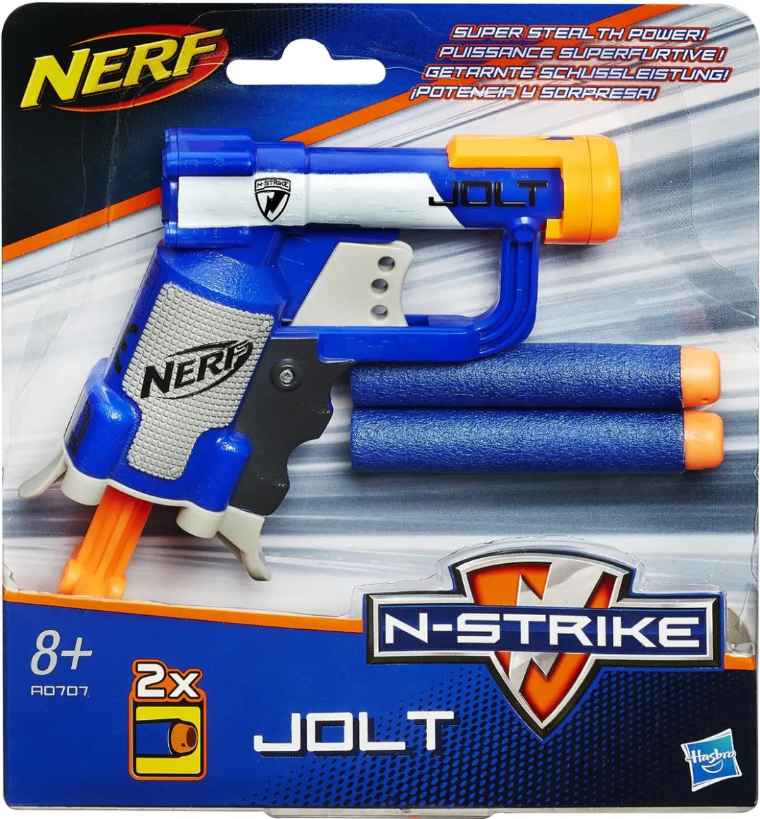 Nerf N-Strike Elite Jolt A0707EU6 Blaster - Blauw