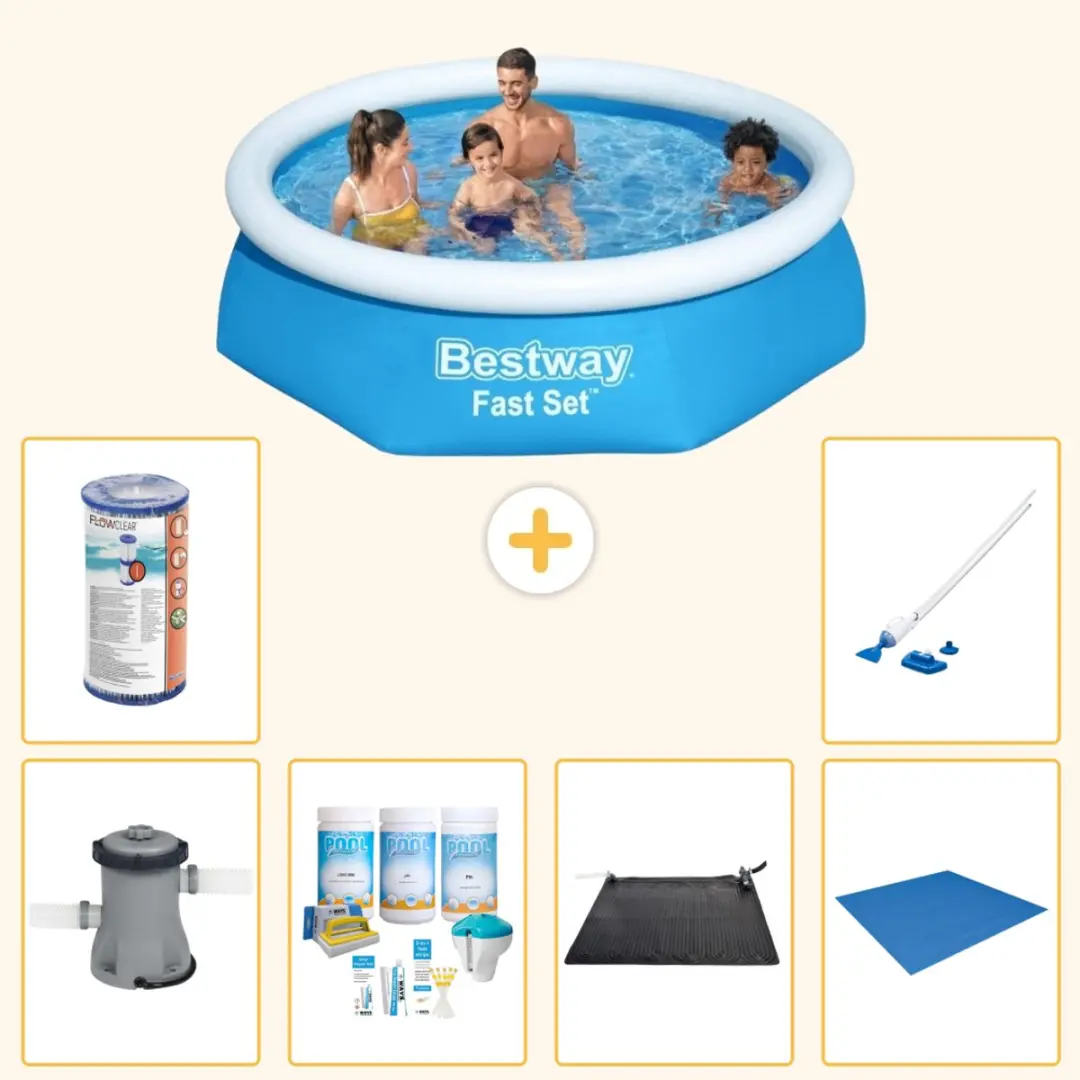 Bestway Fast Set Zwembad 244x61cm
