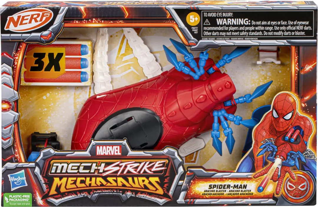 Hasbro Nerf Spider-Man Strike Blaster F6677ES0 - Meerkleurig