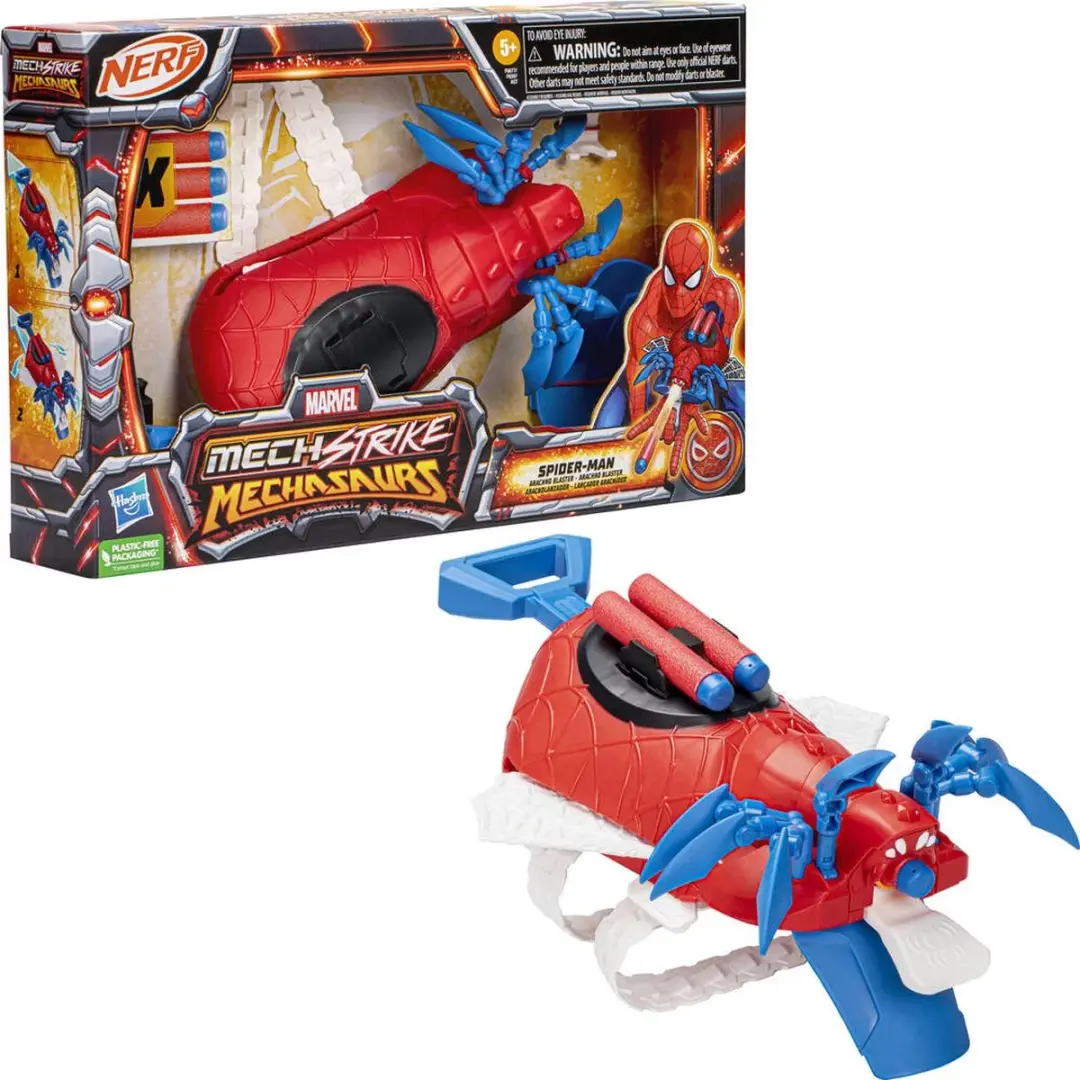 Hasbro Nerf Spider-Man Strike Blaster F6677ES0 - Meerkleurig
