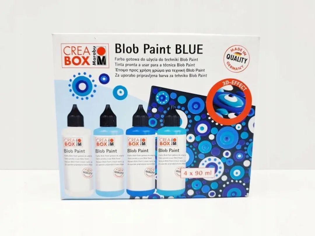 Marabu Blob Paint Verfset 4x90ml