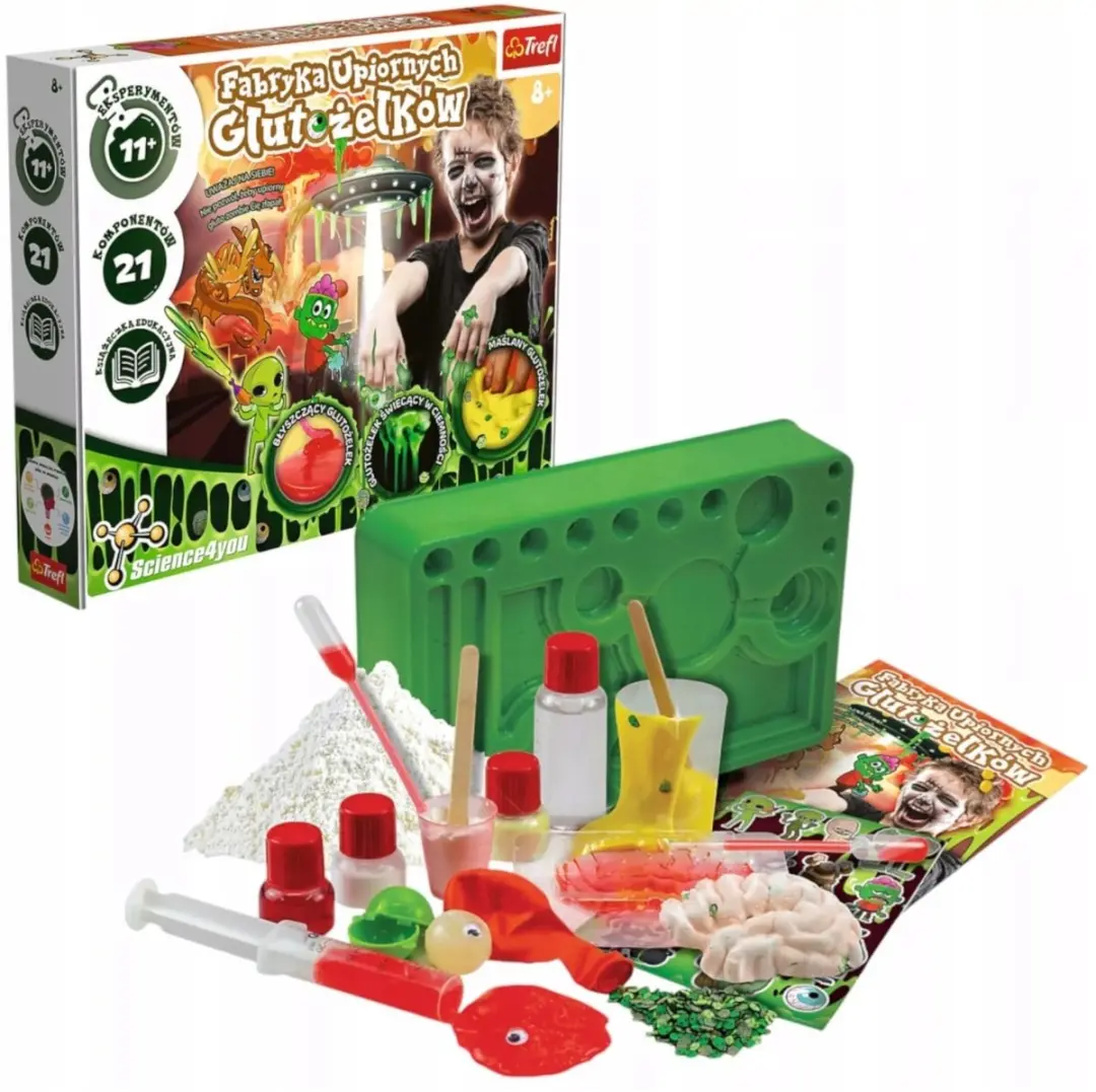 Trefl Wetenschapskit Spookachtige Gummy's - 11 Experimenten - Multicolor