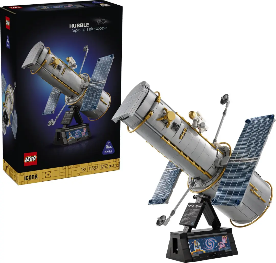 LEGO Icons Ruimtetelescoop Hubble 11382 Bouwpakket - 1252 Stukken - Multicolor