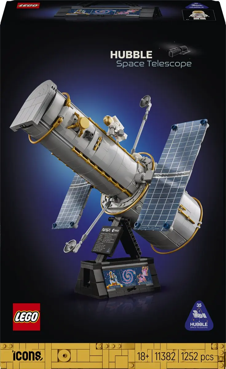 LEGO Icons Ruimtetelescoop Hubble 11382 Bouwpakket