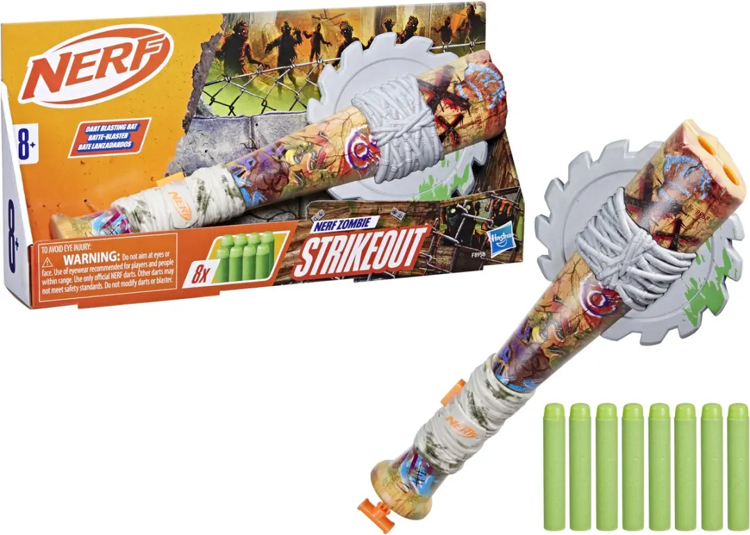 Nerf Zombie Strikeout - Geen batterijen meegeleverd