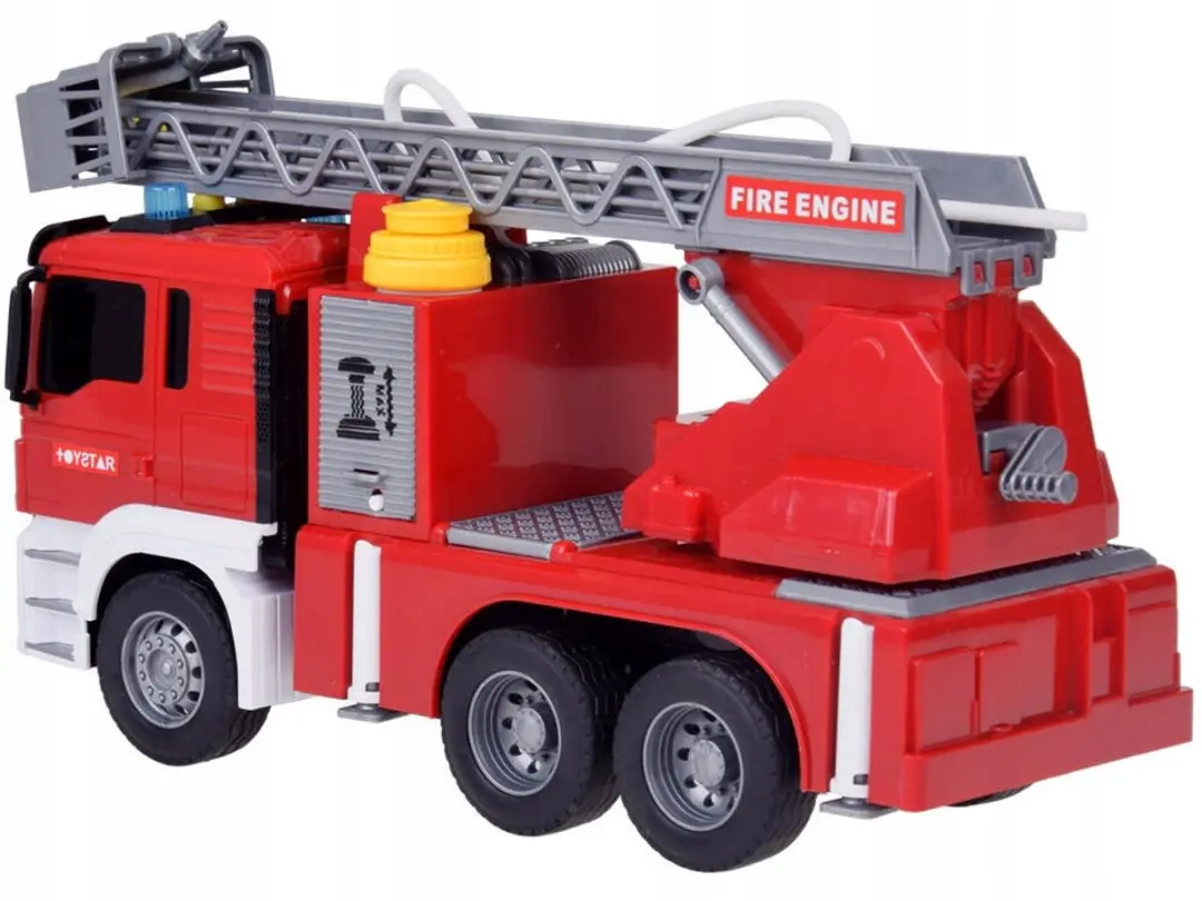 TOYSTAR Brandweerwagen met Waterspuit - Rood