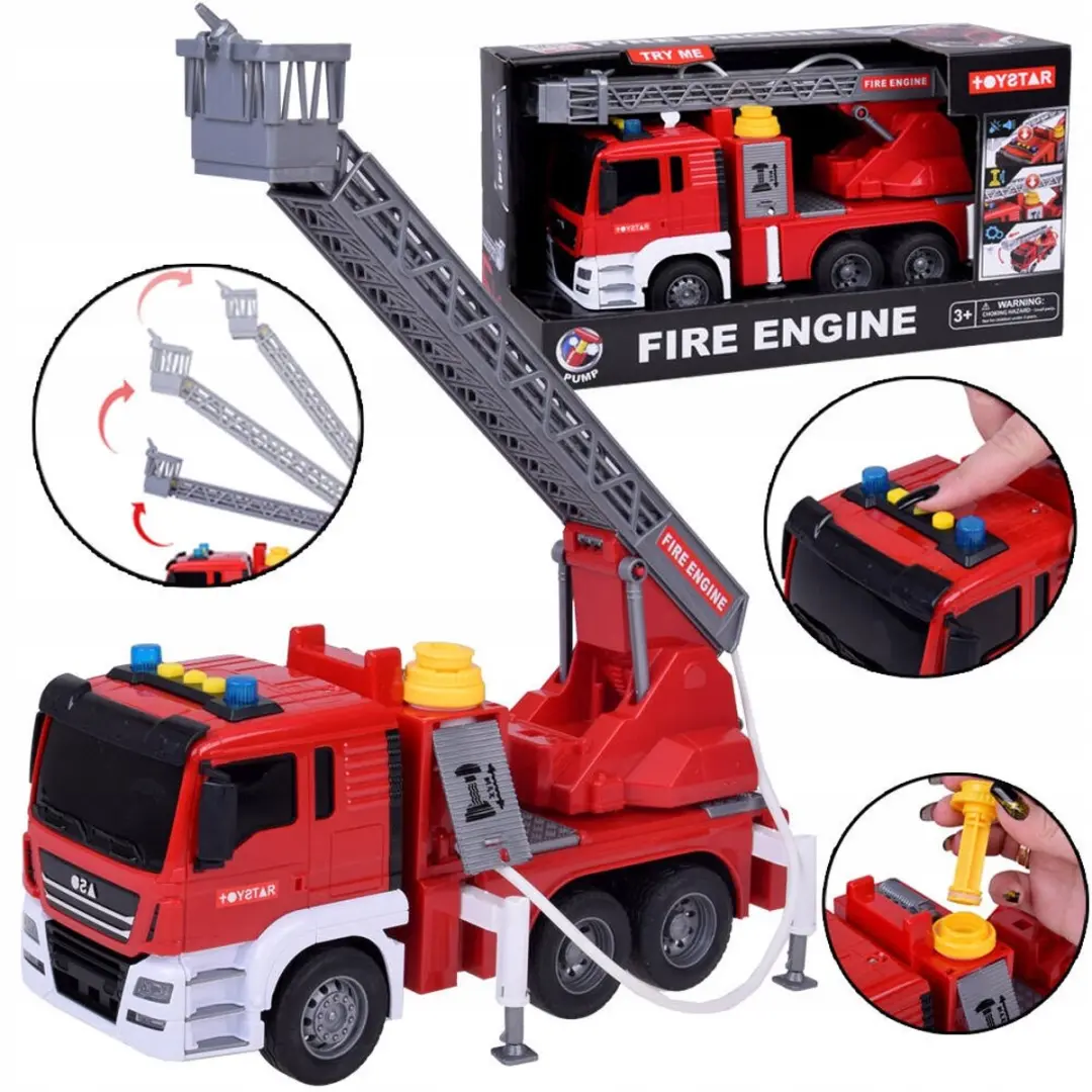 TOYSTAR Brandweerwagen met Waterspuit