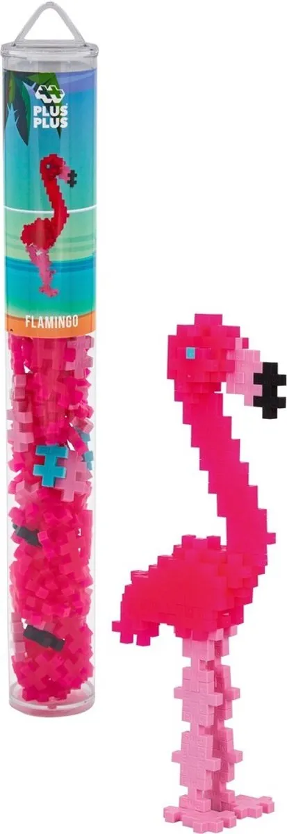 Plus-Plus Flamingo 100-delig Bouwset