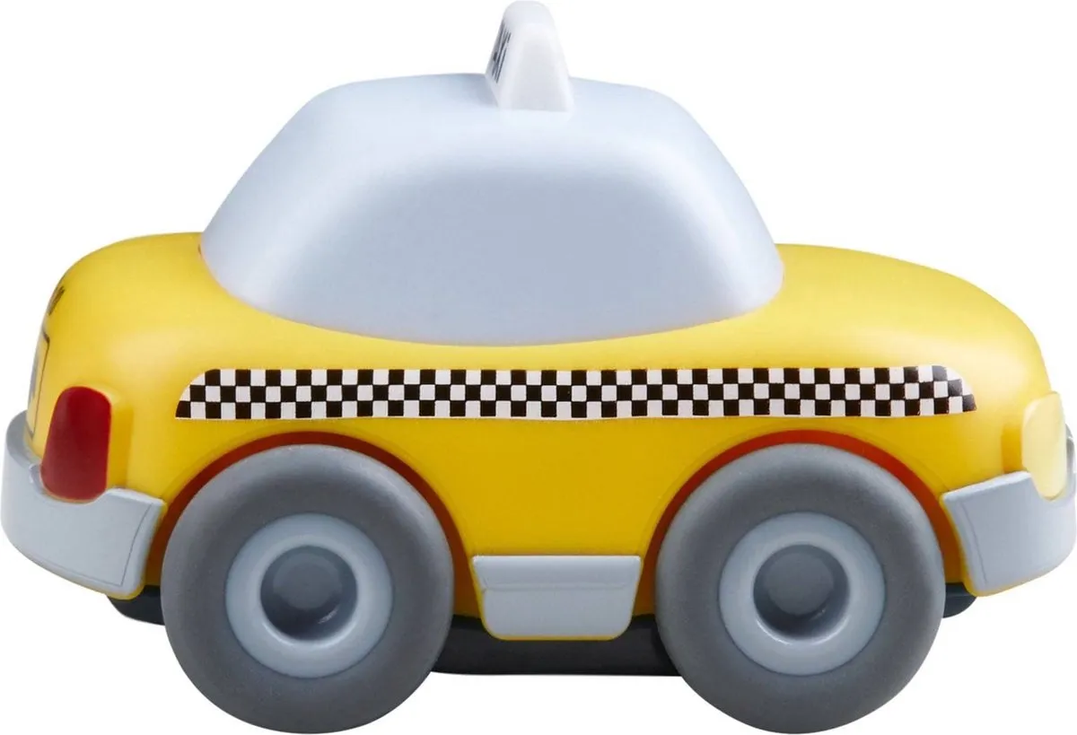 Haba Kullerbu Taxi Uitbreiding Knikkerbaan - Geel