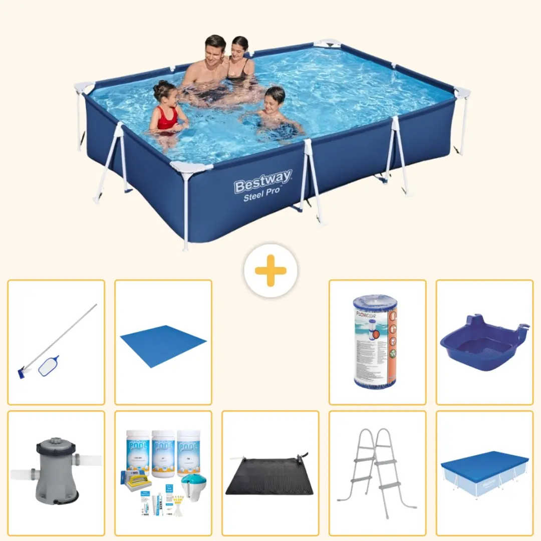 Bestway Steel Pro Zwembad 300x201x66cm