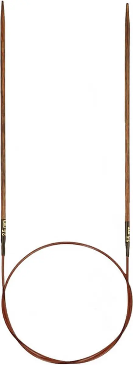KnitPro Gember Breinaalden 2,5mm 60cm - Gelamineerd Berkenhout