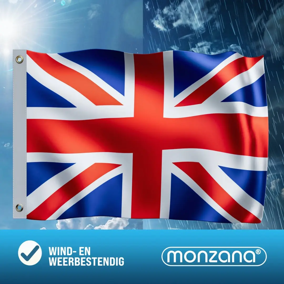 Monzana Vlag Verenigd Koninkrijk 150x90cm - Multicolor