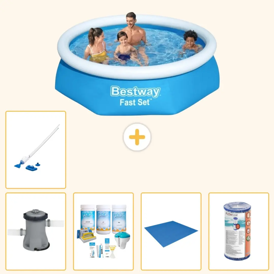 Bestway Fast Set Zwembad 244x61cm