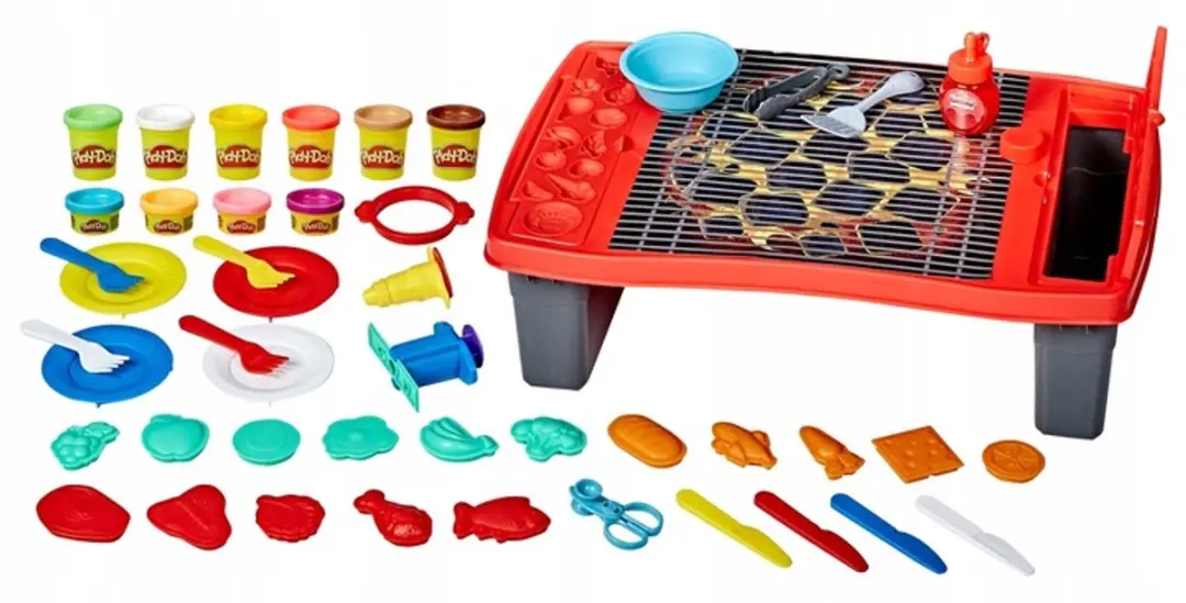 Play-Doh Grillset - 40 Stuks Multicolor
