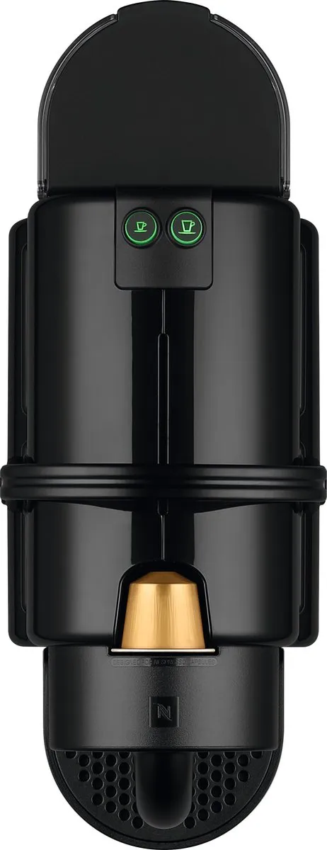 Nespresso Inissia Koffiecupmachine – Espresso & Lungo – 19 bar – Snelle opwarming (25 sec) – Automatische uitschakeling – Zwart – Compact design