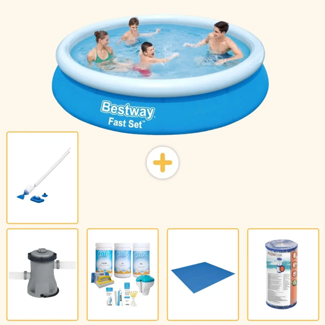 Bestway Fast Set Zwembad 366x76cm