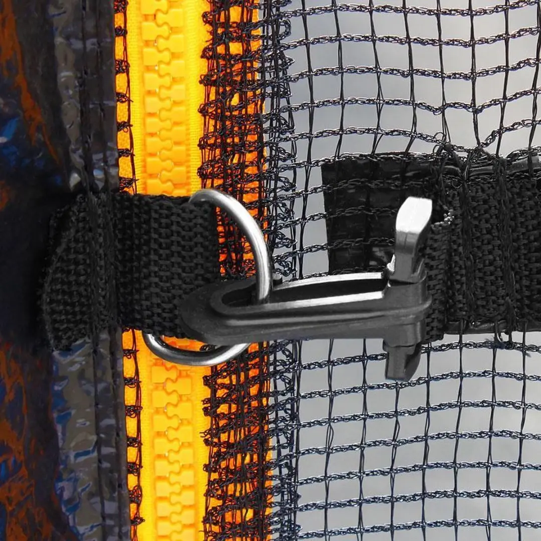 Monzana Veiligheidsnet Trampoline Ø305cm - 8 Pooten - Zwart