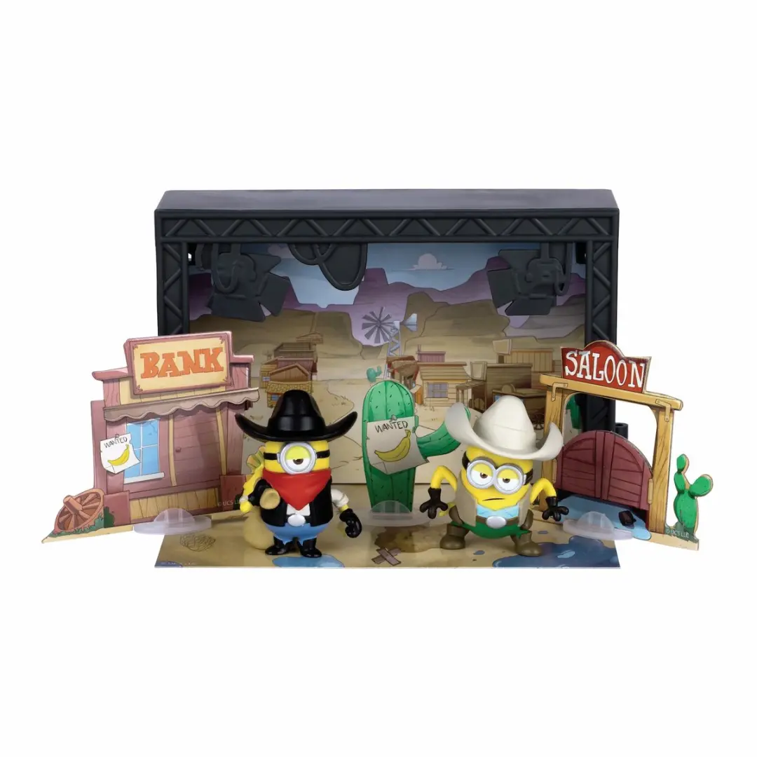 Moose Toys Minions & Monsters Grote Studioterrein - 2 Filmstudio's - 6 Minions