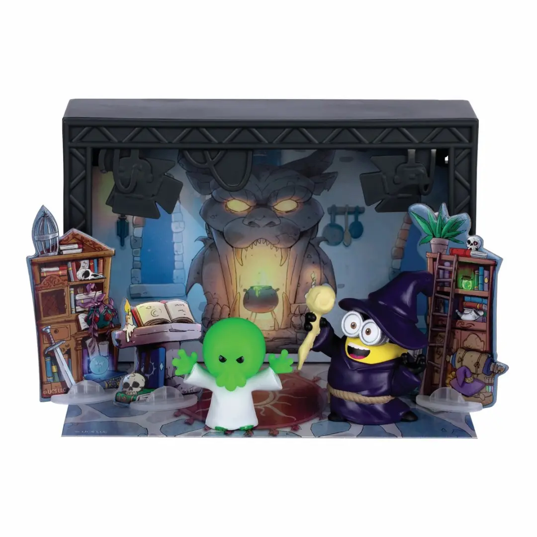 Moose Toys Minions & Monsters Grote Studioterrein - 2 Filmstudio's - 6 Minions