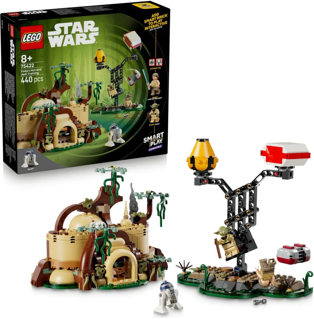 LEGO Star Wars Yoda's Hut en Jedi Training 75422