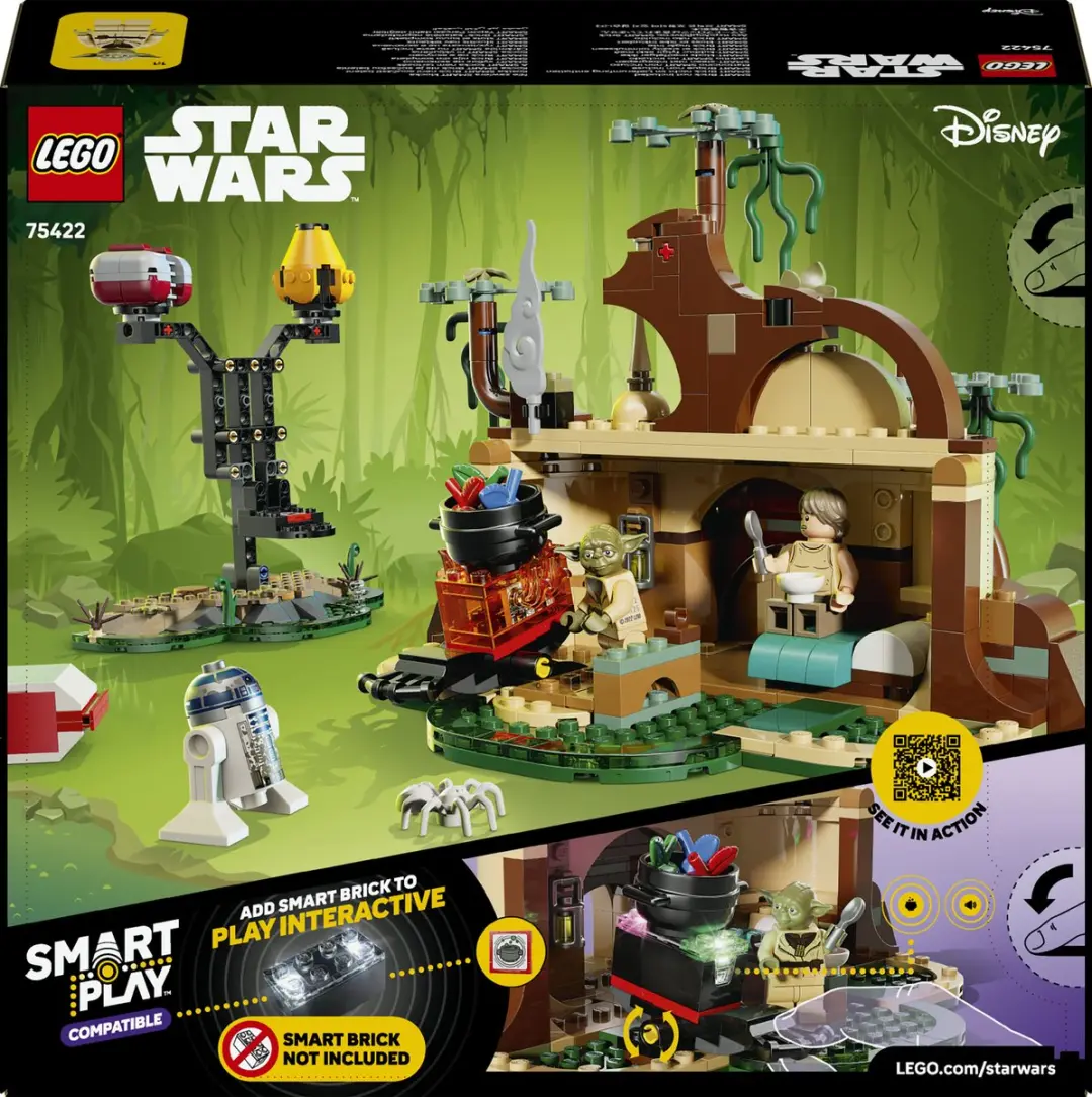 LEGO Star Wars Yoda's Hut en Jedi Training 75422 - Bouwspeelgoed - 440 Stukken - 3 Minifiguren