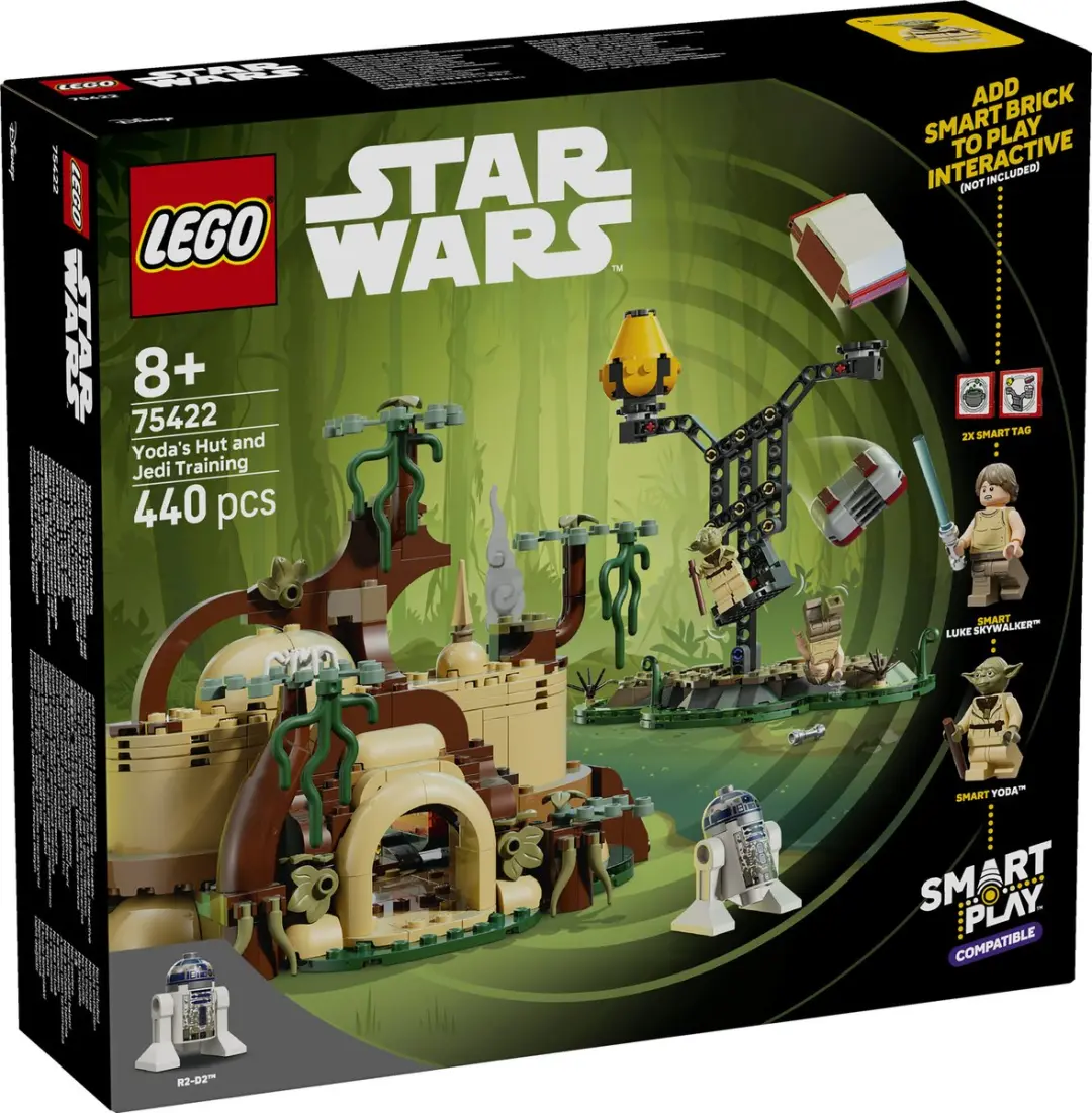 LEGO Star Wars Yoda's Hut en Jedi Training 75422 - Bouwspeelgoed - 440 Stukken - 3 Minifiguren - afbeelding 6 van 6