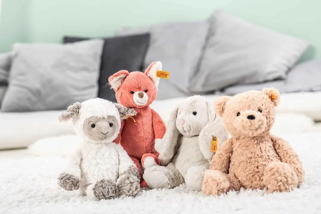 Steiff Jimmy Teddybeer Knuffel - 30 cm - Lichtbruin