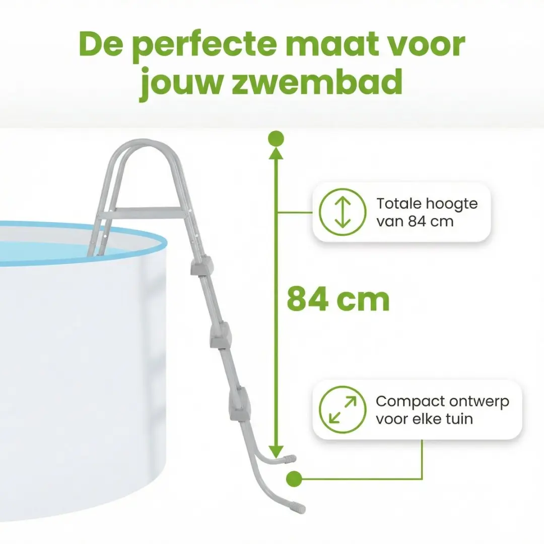 Bestway Paradijsprint Zwembad 457x84cm - 9-delig