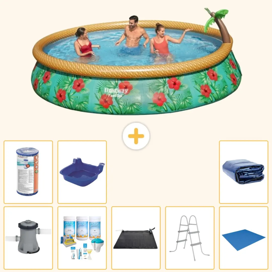 Bestway Paradijsprint Zwembad 457x84cm