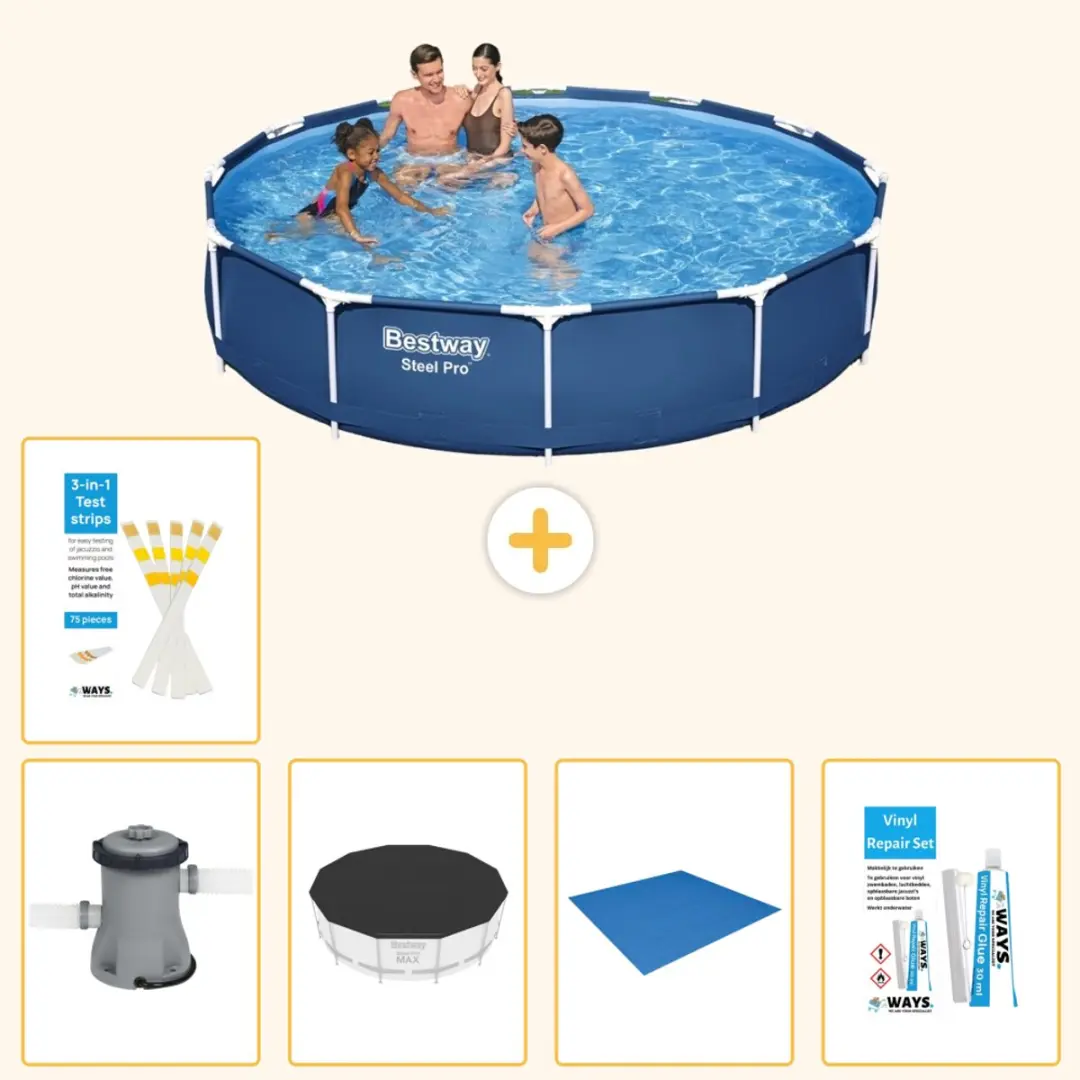 Bestway Steel Pro Zwembad 366x76cm