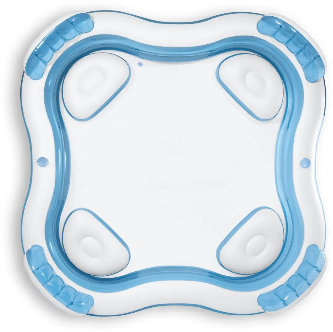 Intex Swim Center Family Lounge 56475NP Opblaaszwembad - 229x229x66cm - Blauw/Wit