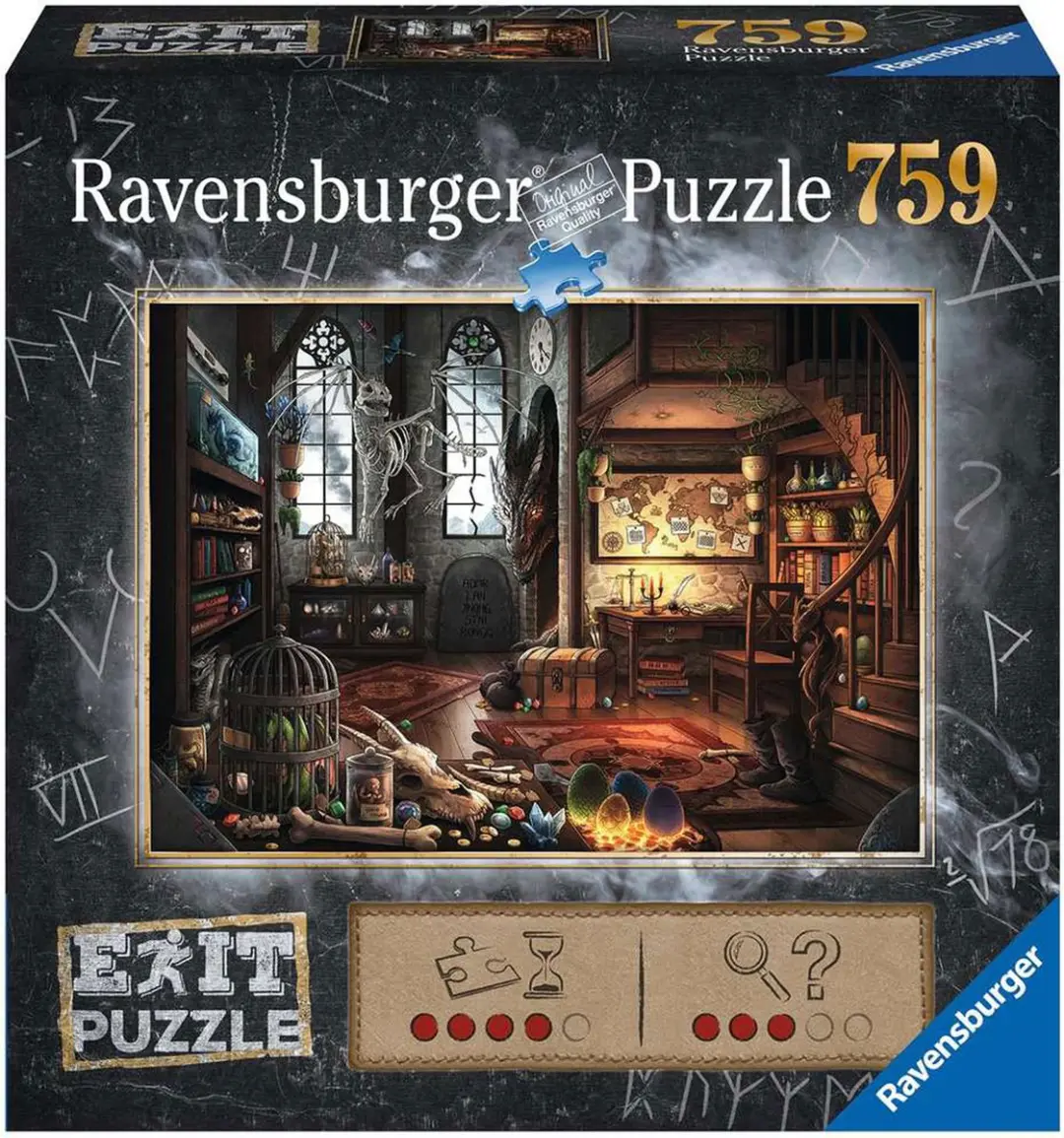 Ravensburger EXIT Draken Puzzel 759 Stuks