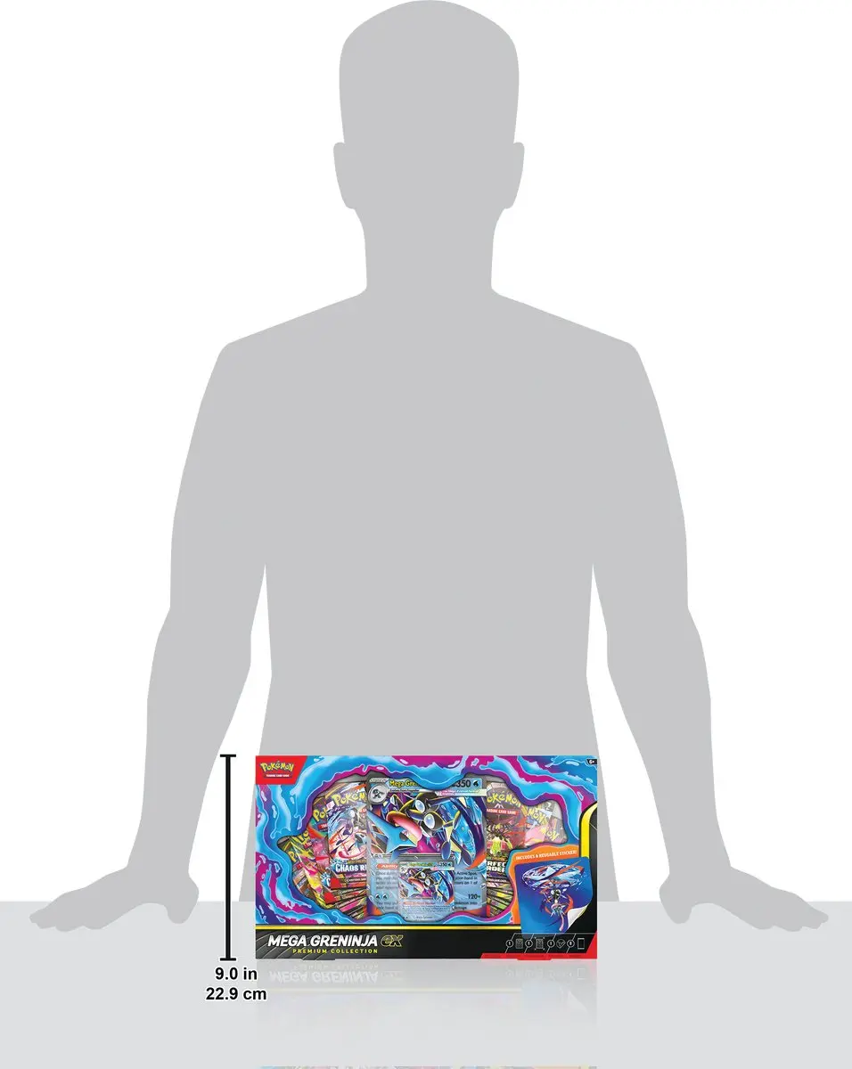Pokémon TCG Mega Greninja ex Premium Collection