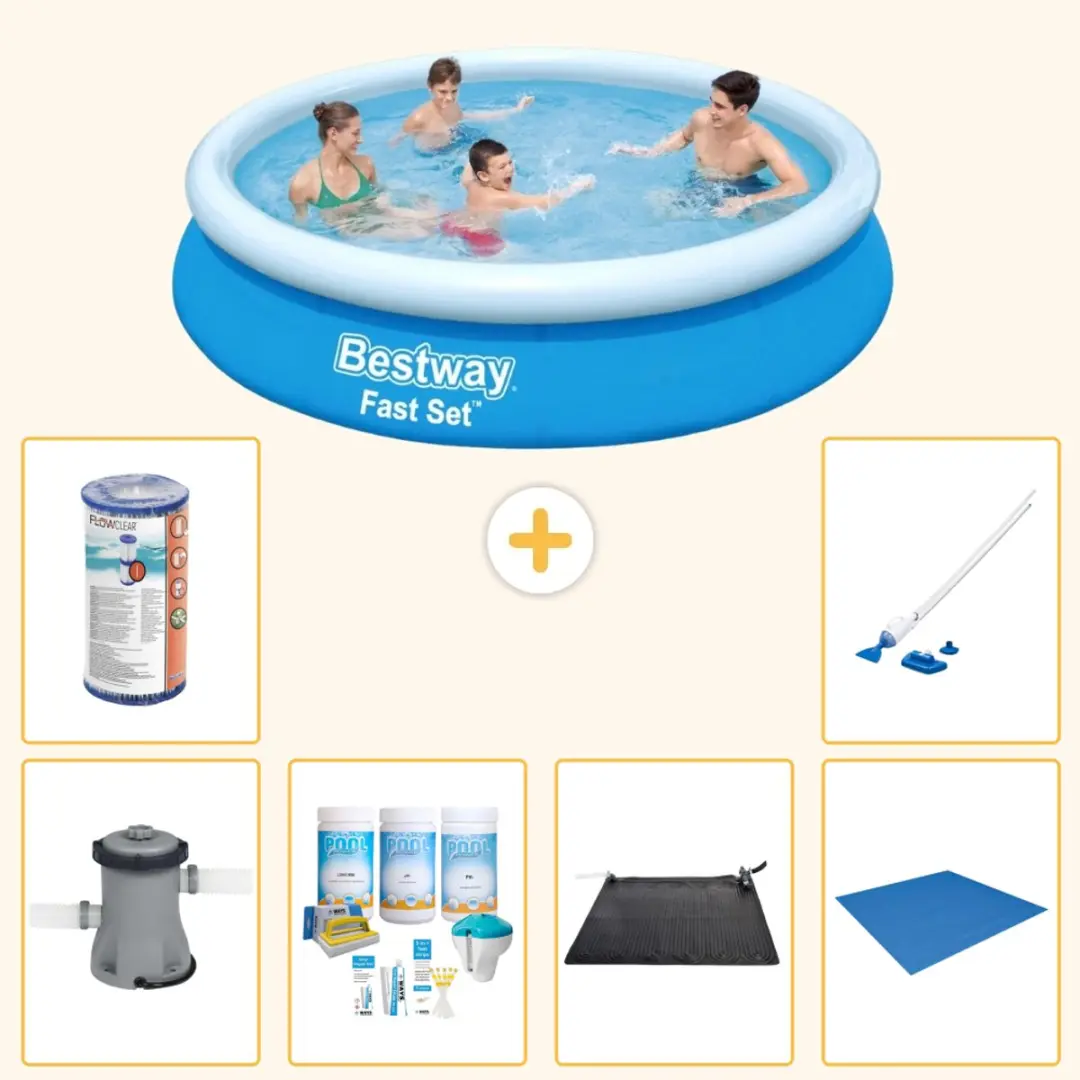 Bestway Fast Set Zwembad 366x76cm