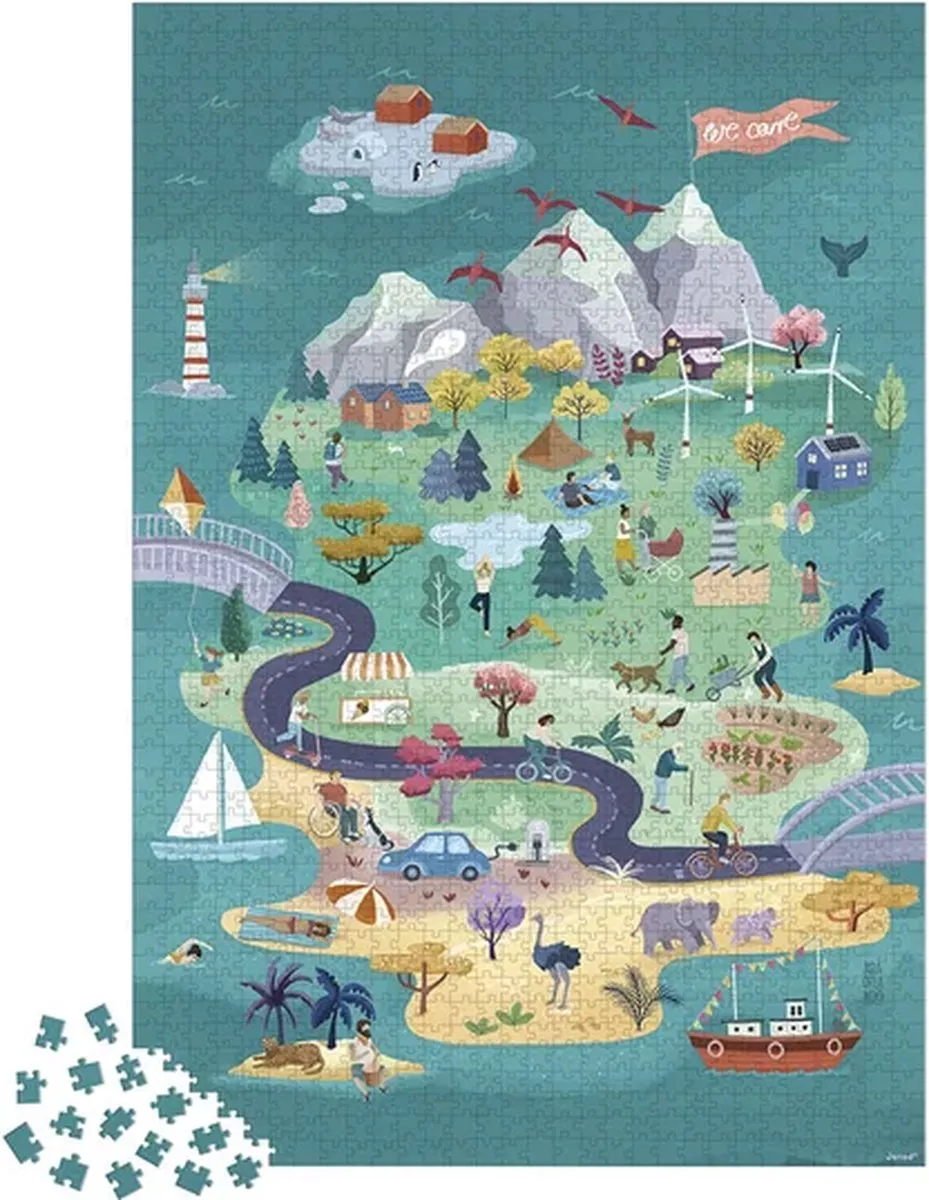Janod Kidult Puzzel De Ontsnapping 1500 Stuks
