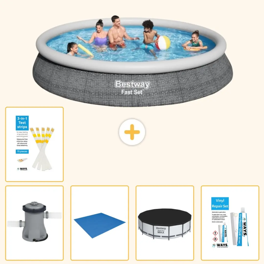 Bestway Fast Set Zwembad 457cm