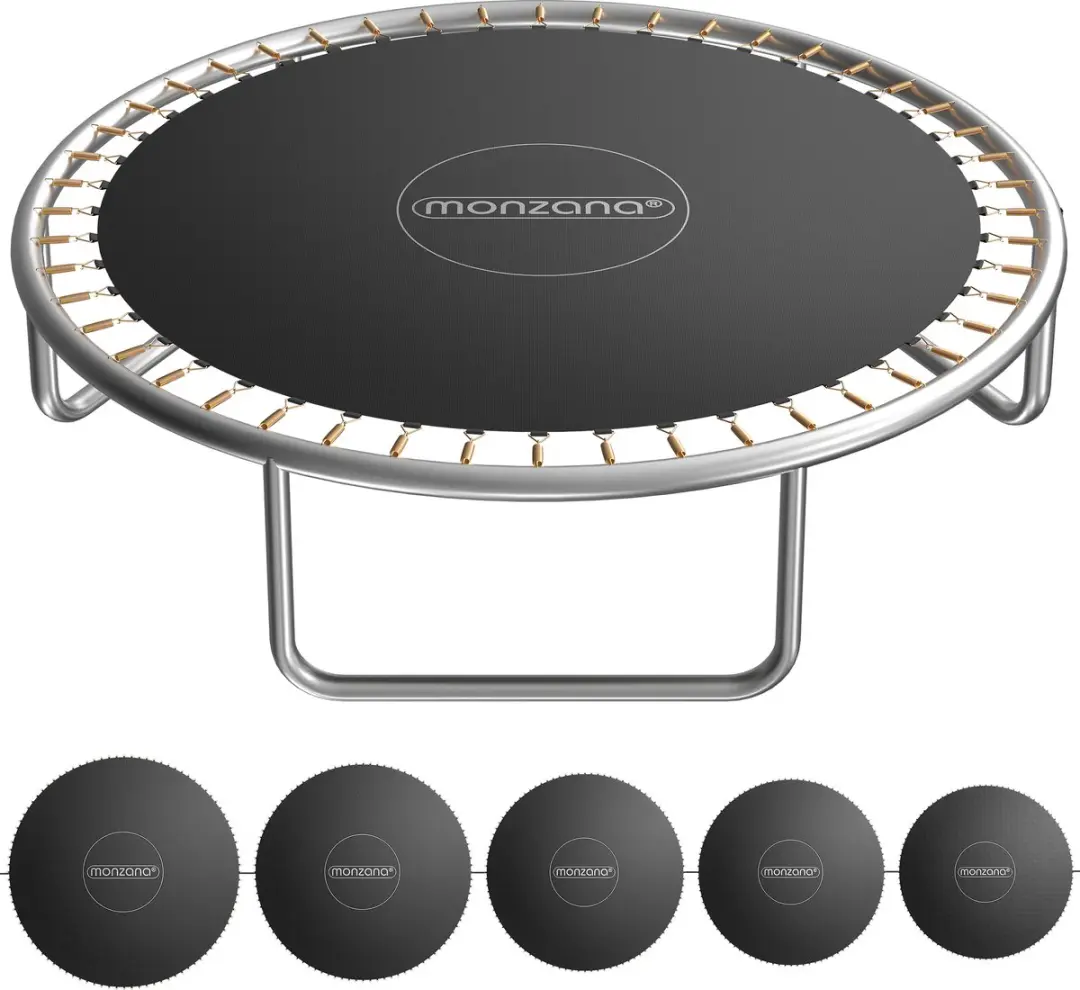 Monzana Trampoline Springmat 183cm - 30 Ogen - Zwart