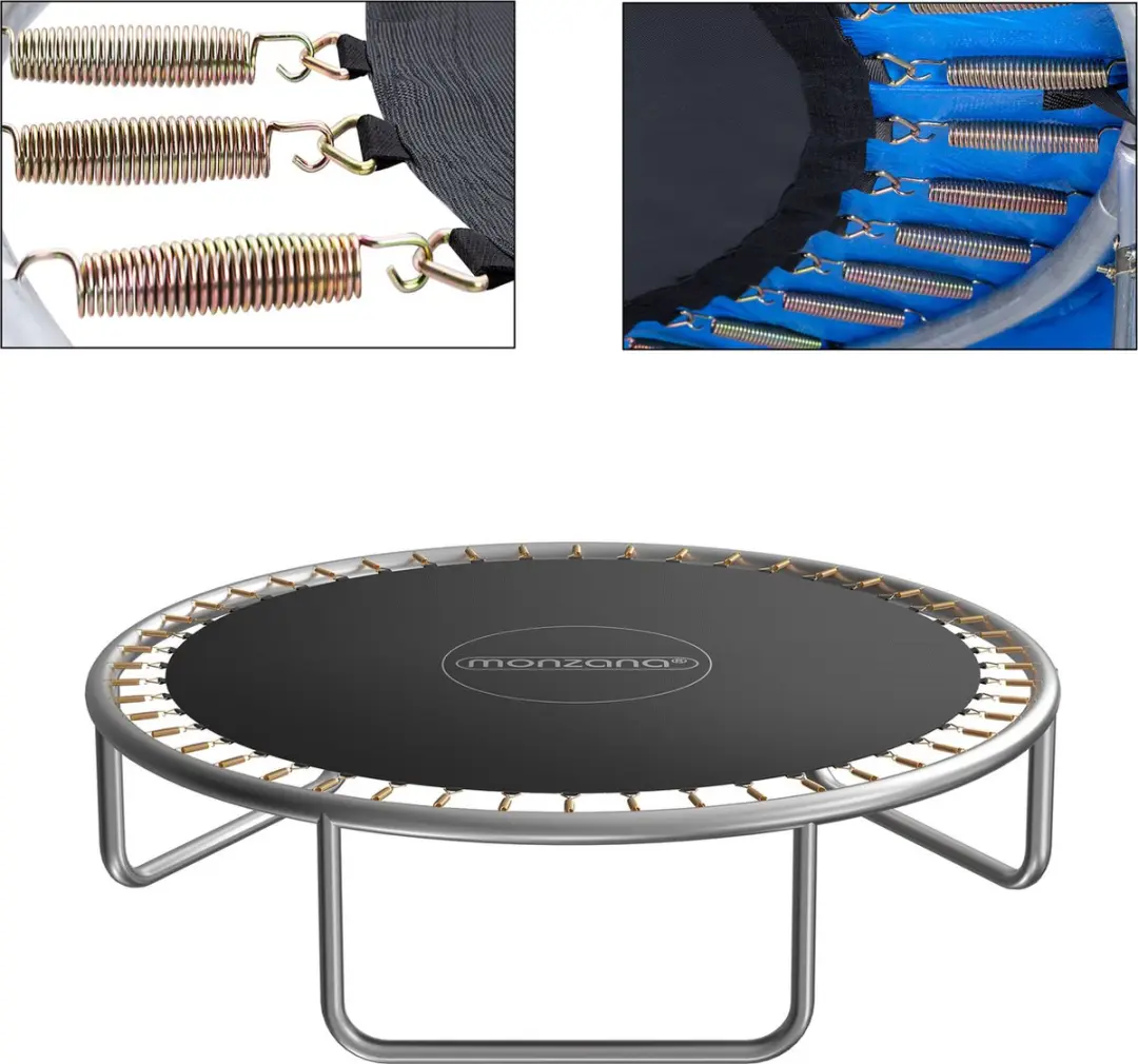 Monzana Trampoline Springmat 183cm - 30 Ogen - Zwart