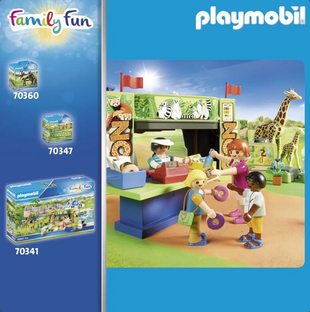 Playmobil Family Fun Neushoorn met baby 70357 - Multicolor